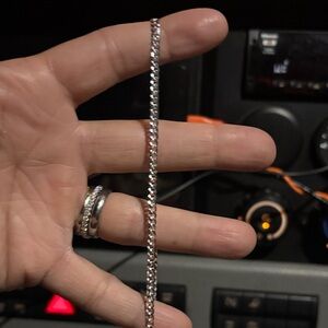 ✨Sold✨Flat Cuban anklet